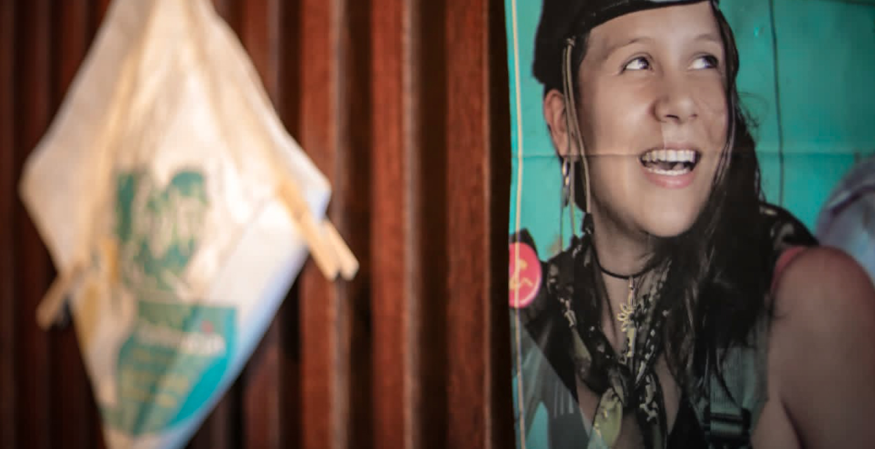 Imagen de exposición Memorias de mujeres en reincorporación, para el ejercicio de su ciudadanía