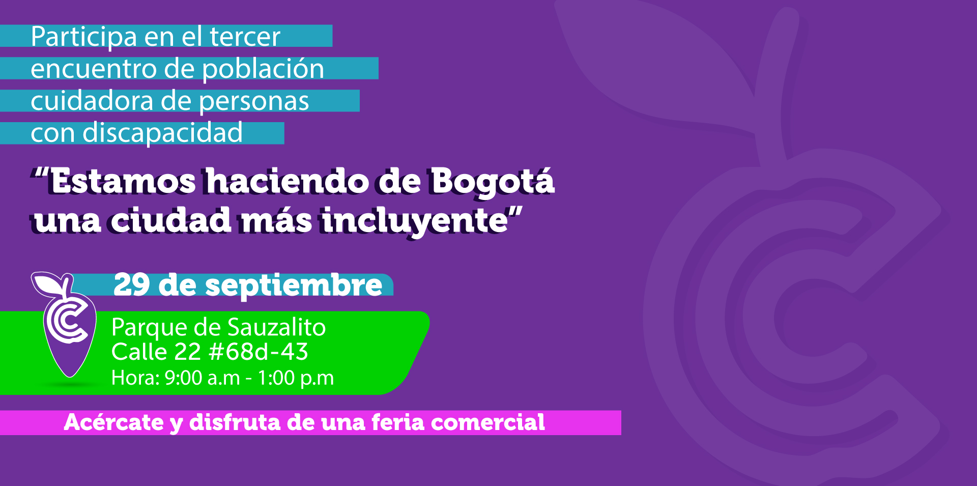 Participa en el tercer encuentro de población cuidadora de personas  con discapacidad