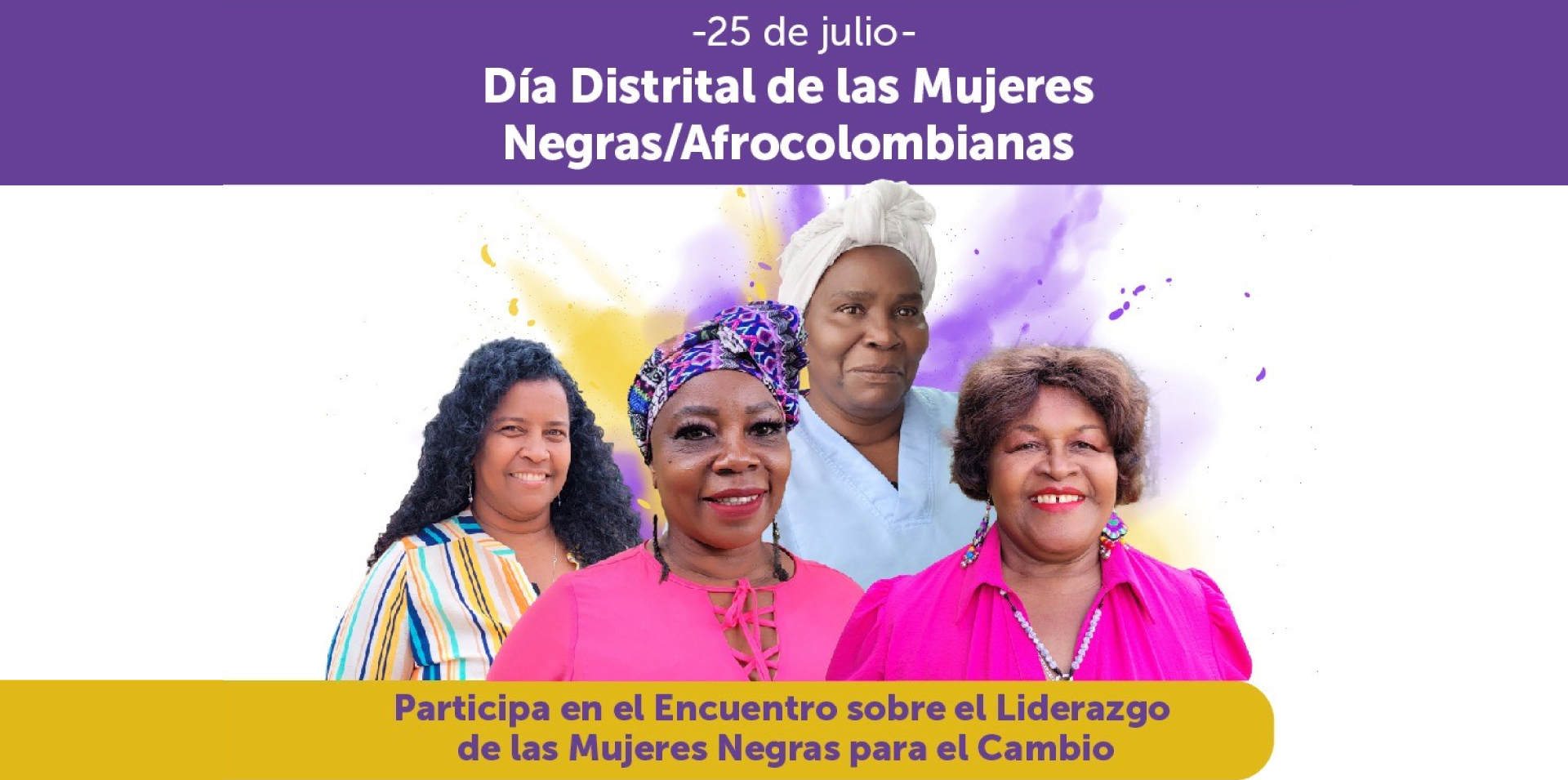 Collage de mujeres negras felices