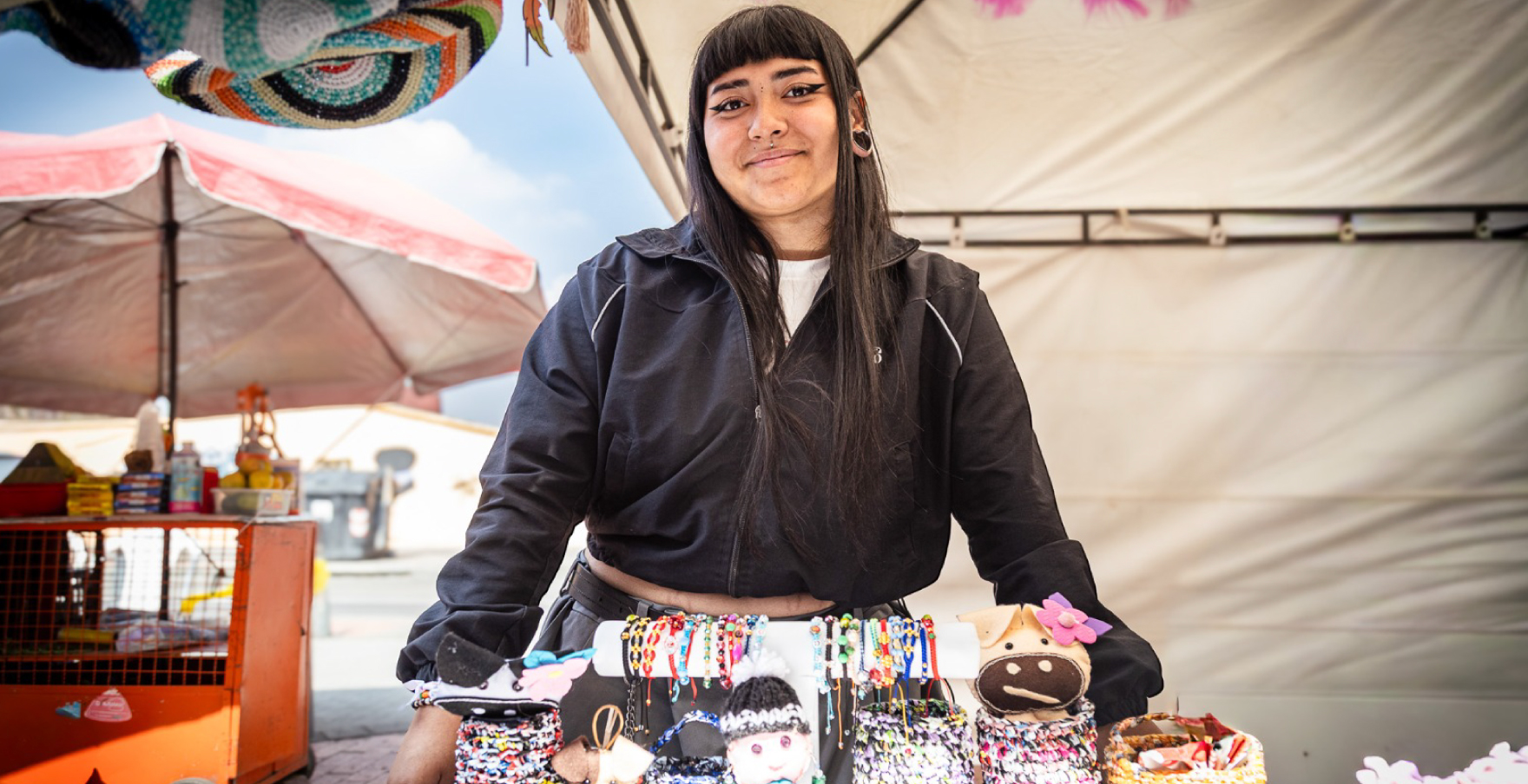 Mujer en Bogotá