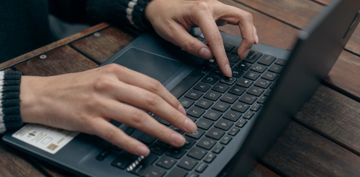 Imagen de un teclado de un computador