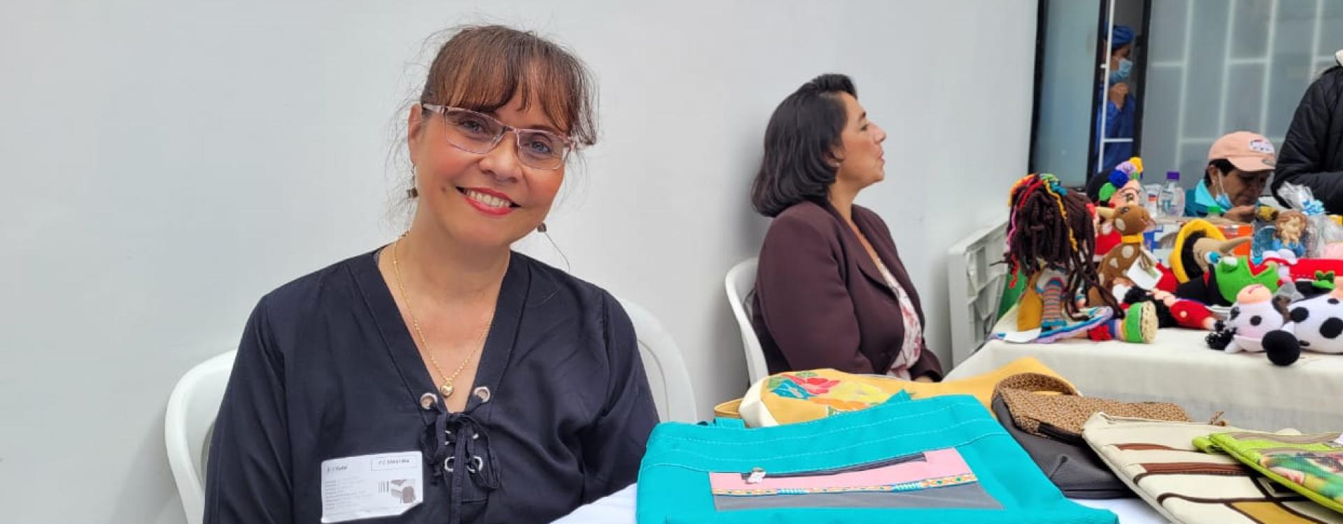 Mujer en Casa de Igualdad de Oportunidades se Suba