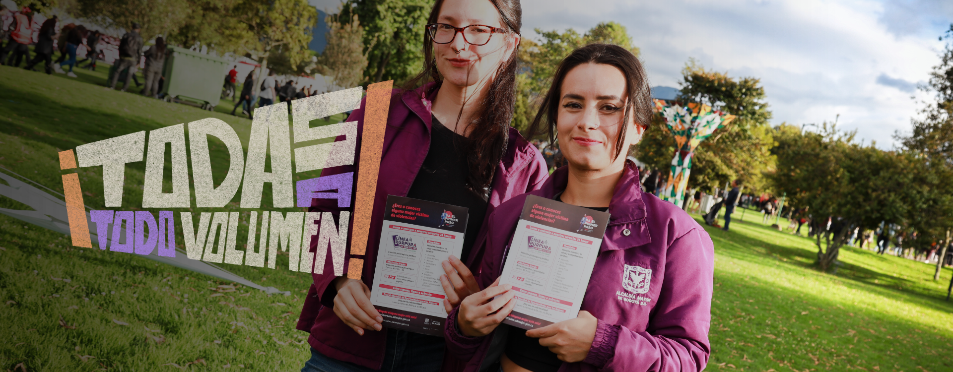 Todas a todo volumen