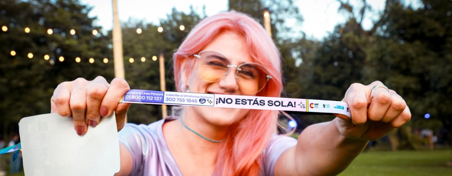Mujer bogotana