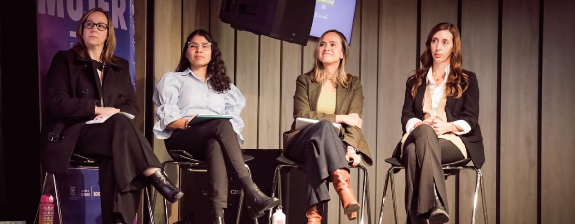 Secretaria de la mujer Laura Marcela Tami en rendición de cuentas