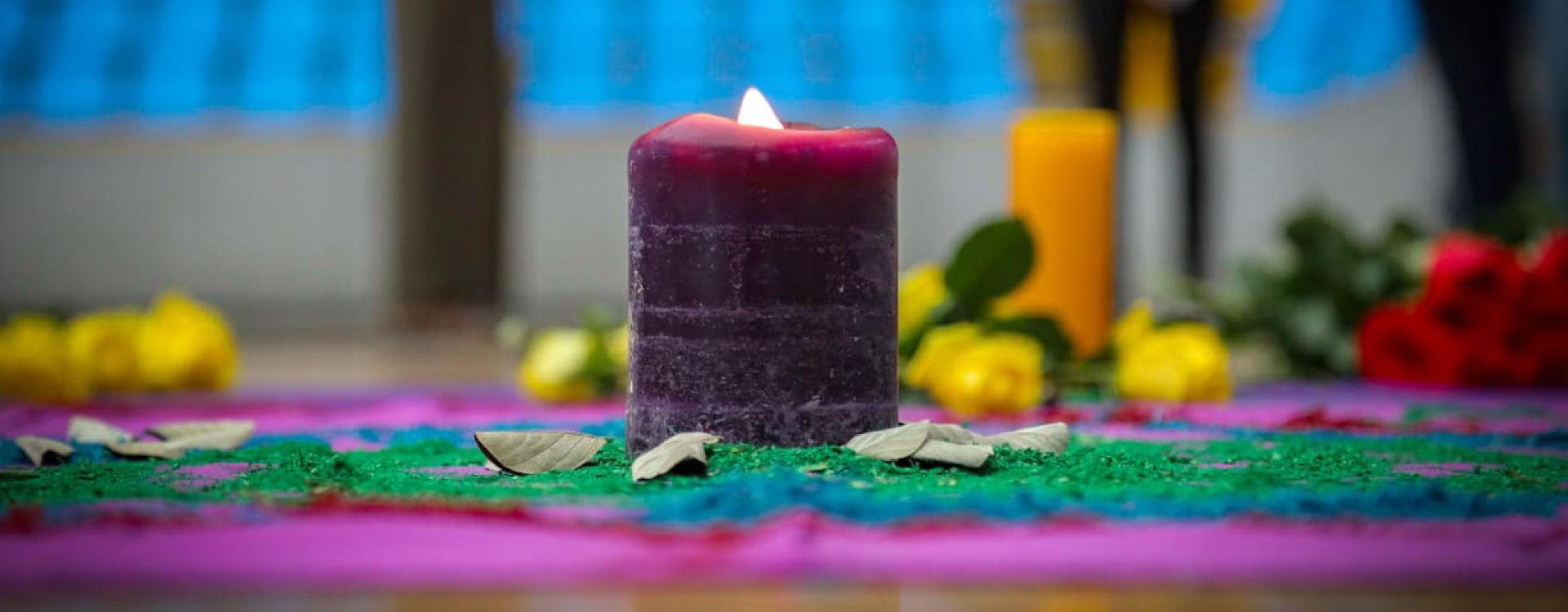 Vela de mujeres Embera