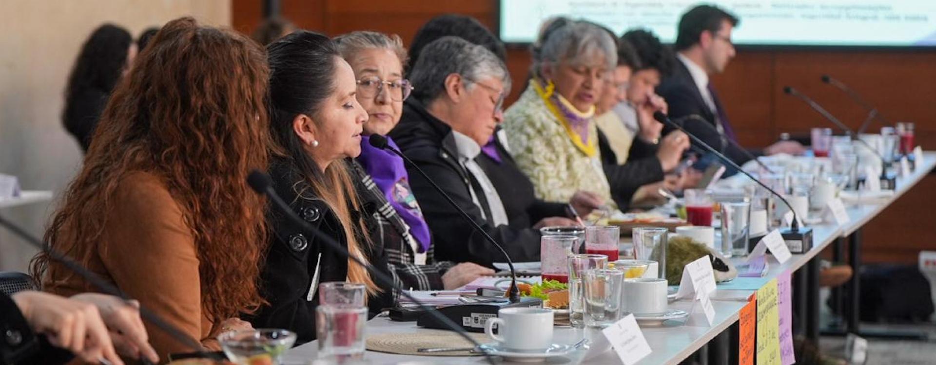 mujeres de Bogotá