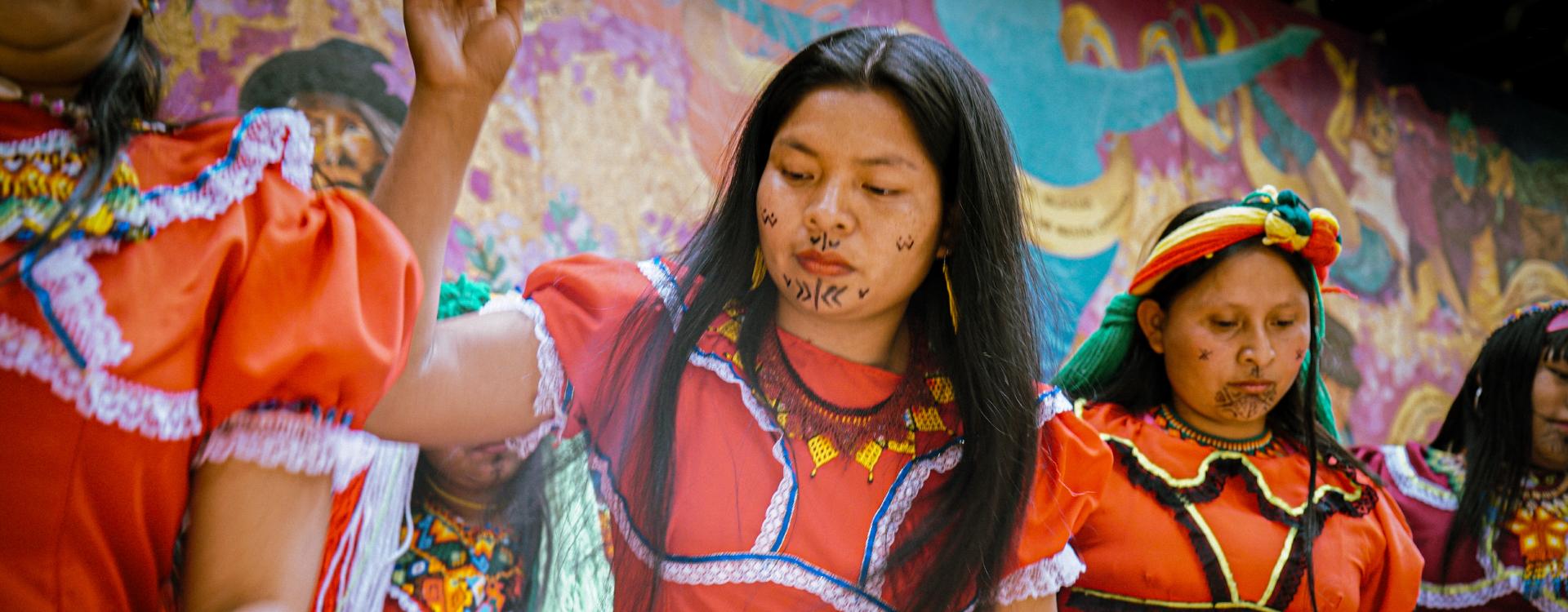 Mujeres indígenas de Bogotá