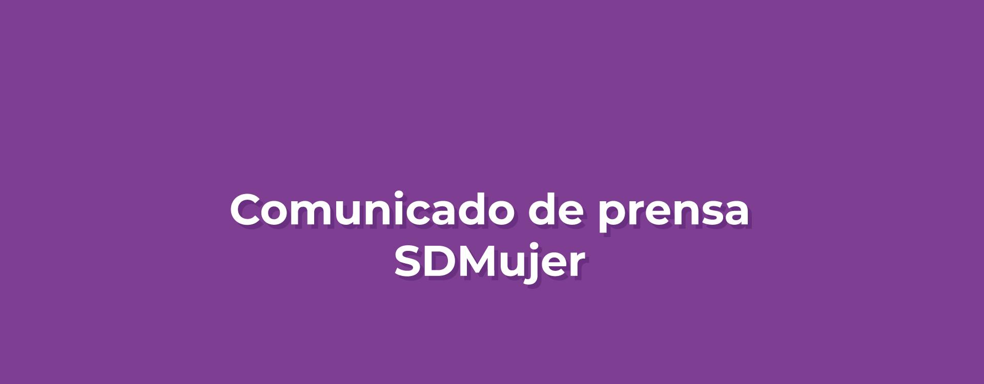 Comunicado de prensa