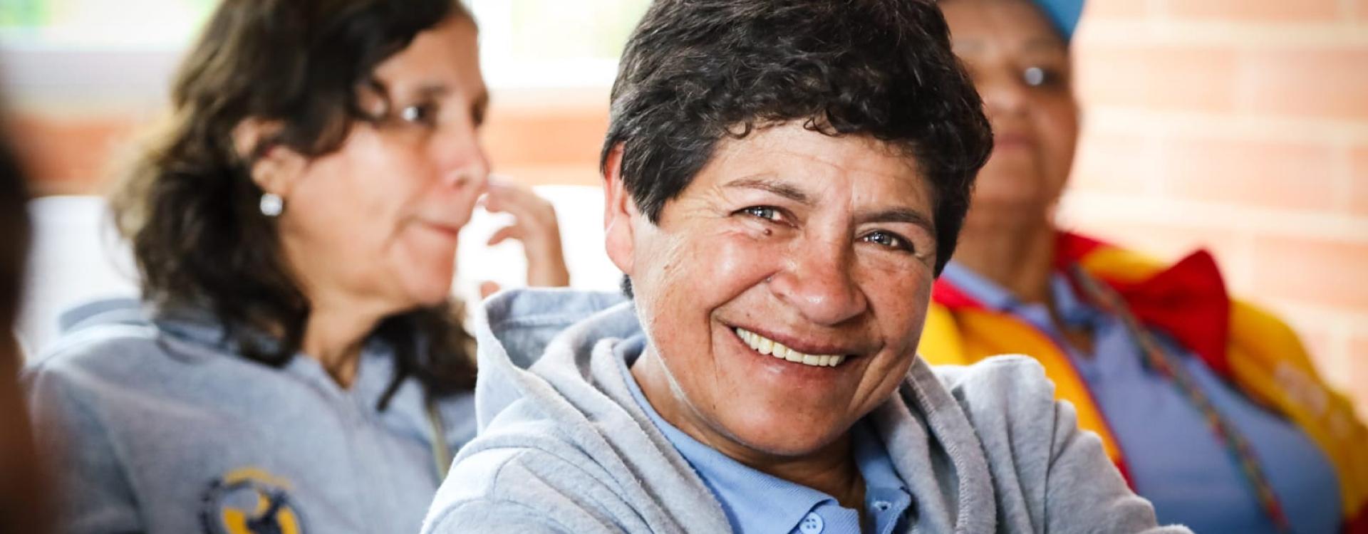 Mujer en Bogotá