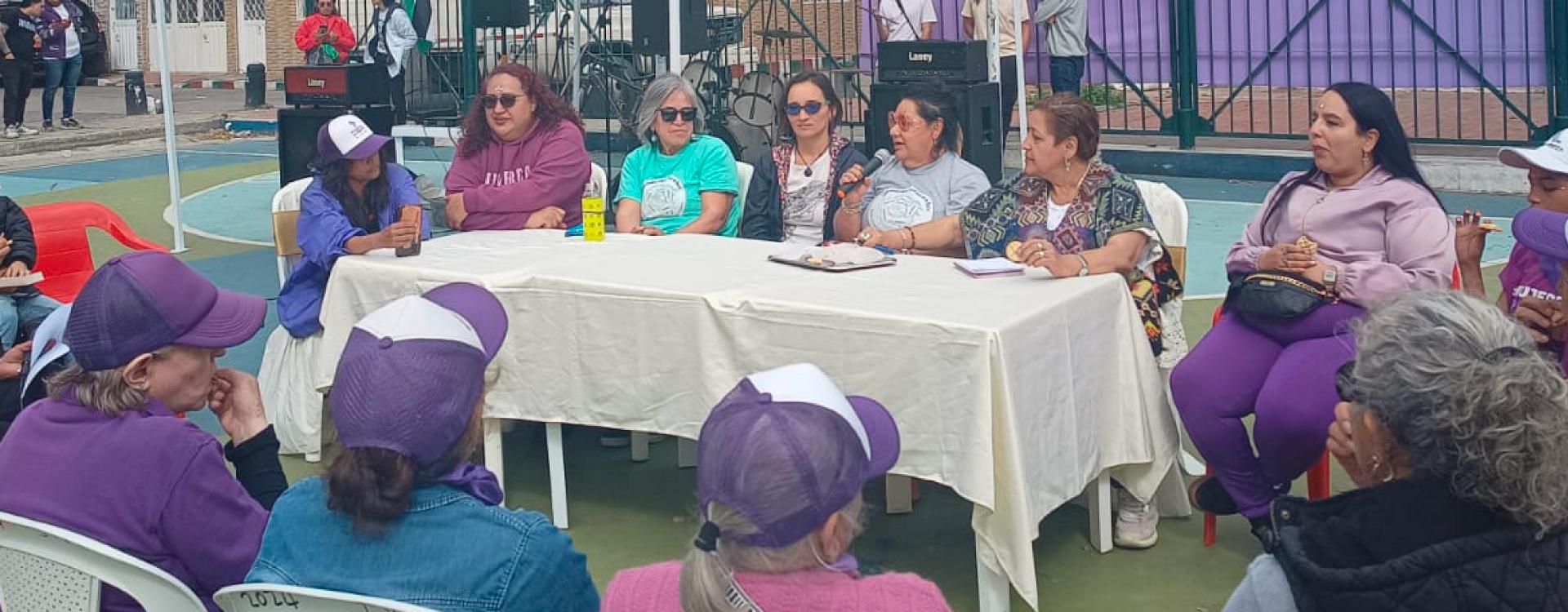 Mujeres Bogotana en visita internacional