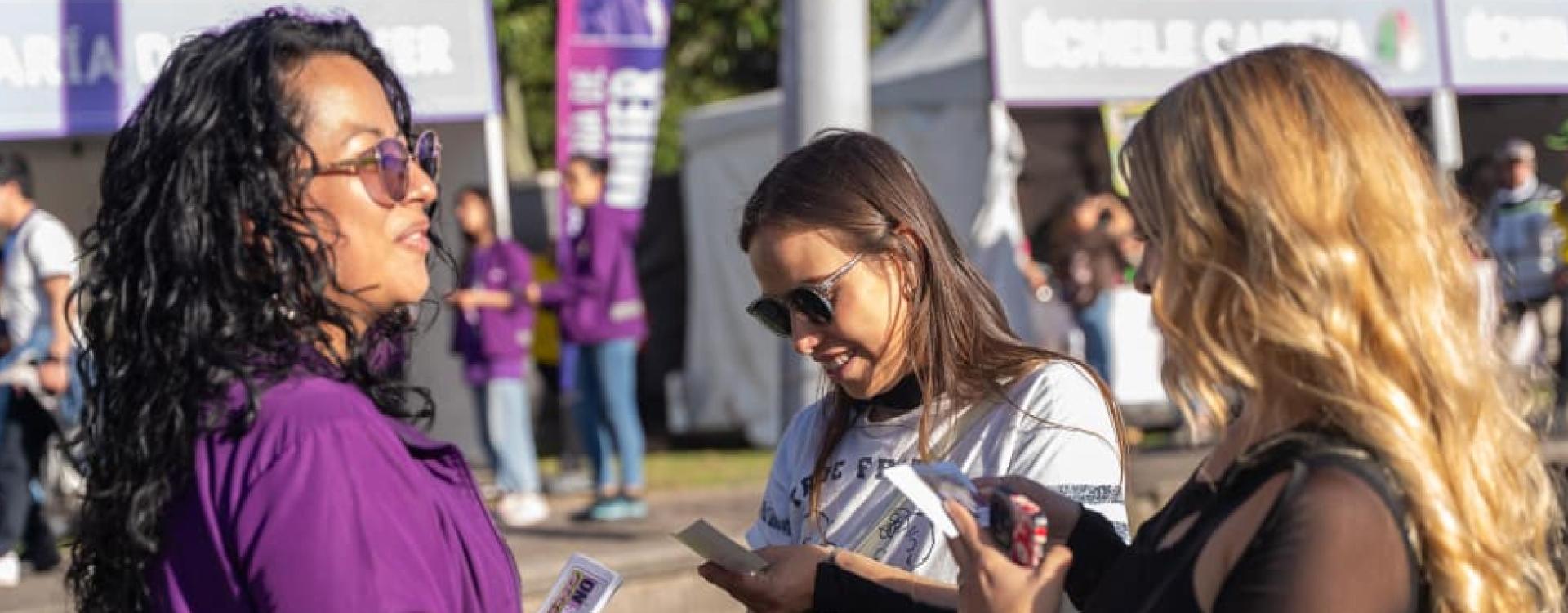 Mujeres en Bogotá
