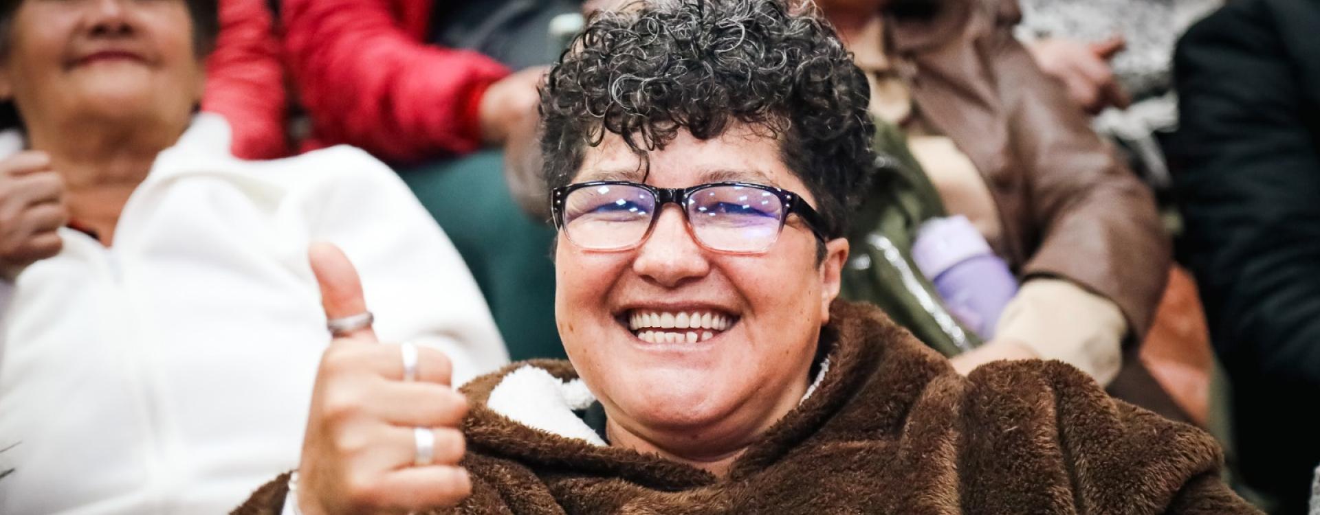 Mujer feliz