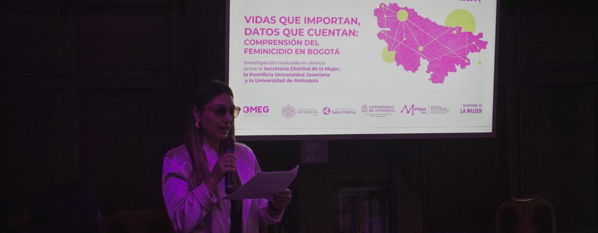 Funcionaria de la SDMujer