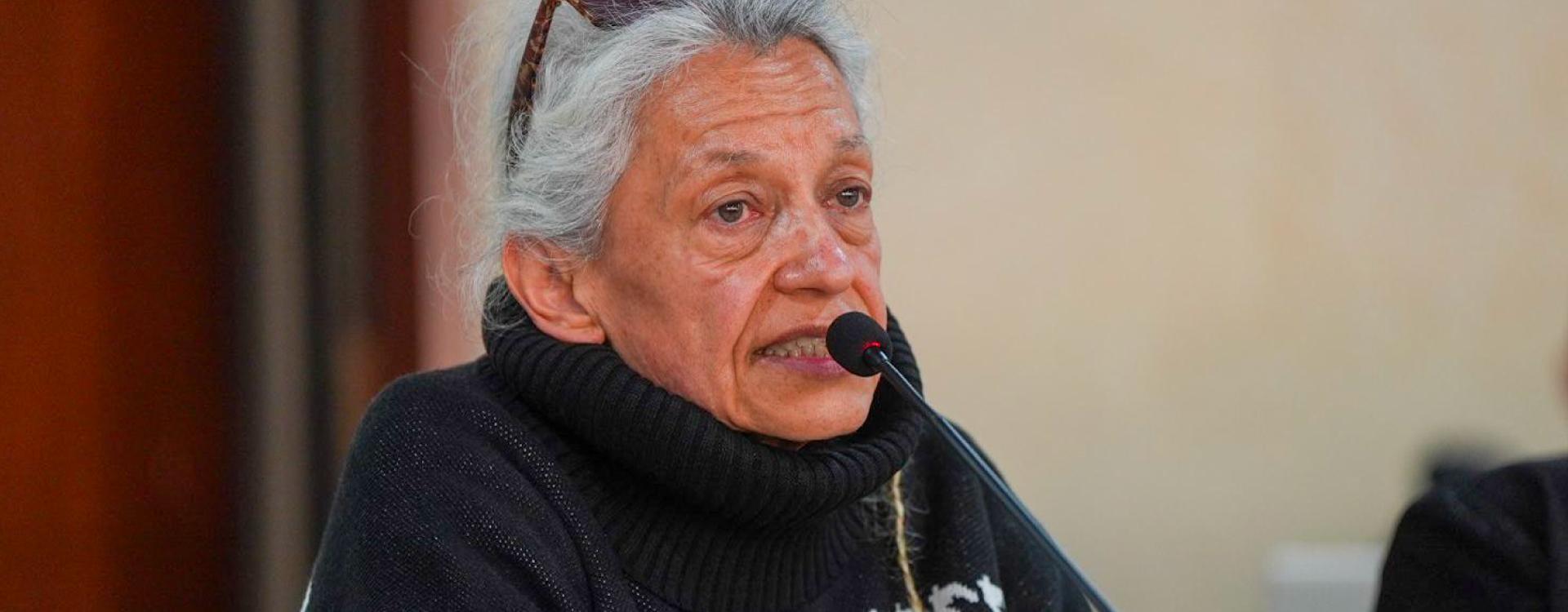 Mujer en Bogotá