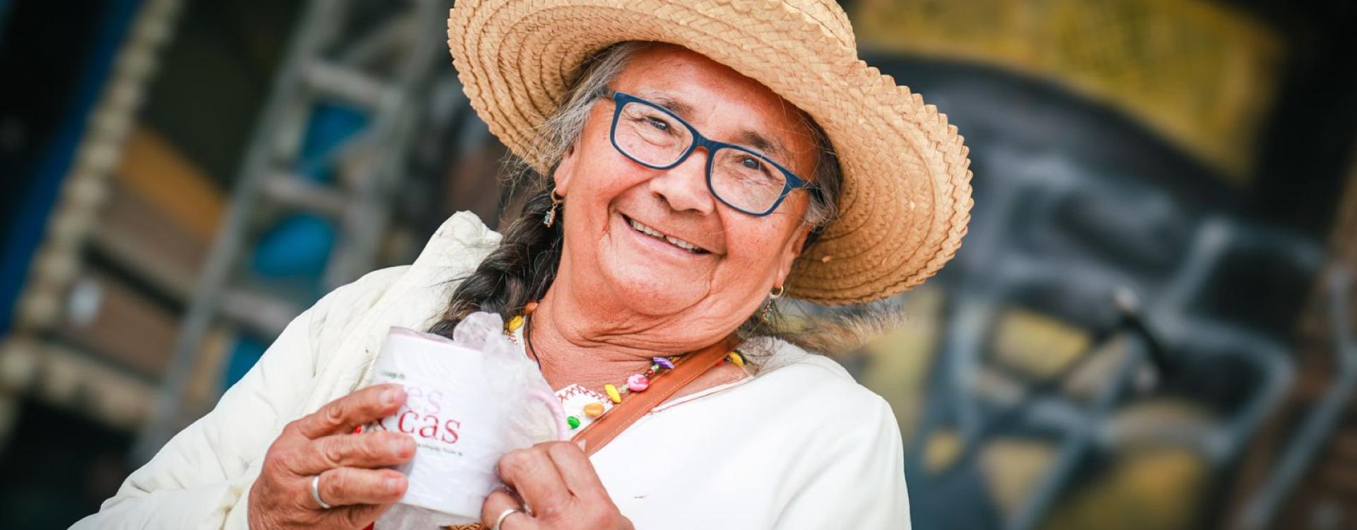 Mujer en Bogotá