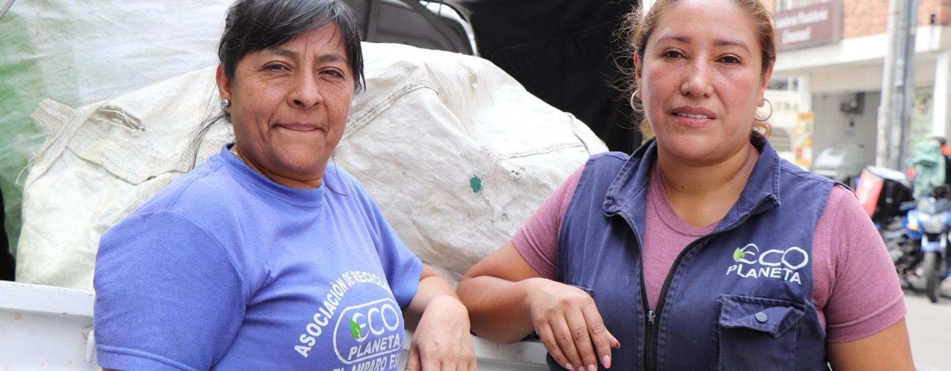 Mujeres recicladoras