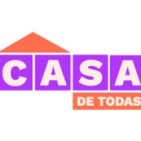 Logo identificador de estrategia casa de todas