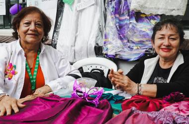 Mujeres Bogotanas con sus emprendimientos