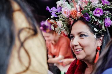 Mujeres integrantes de la hora del cuento