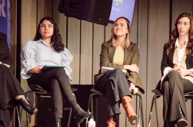 Secretaria de la mujer Laura Marcela Tami en rendición de cuentas