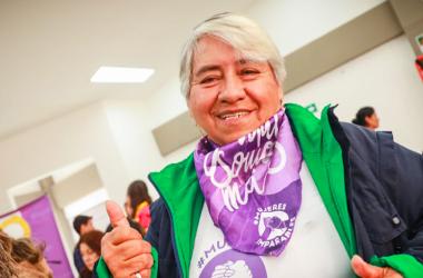Mujer en Bogotá
