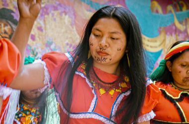 Mujeres indígenas de Bogotá