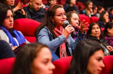 Mujeres en evento de SDMujer