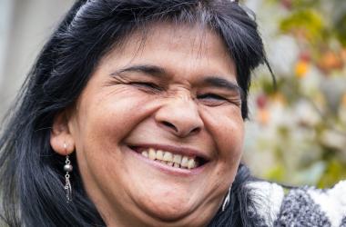 Mujer en Bogotá