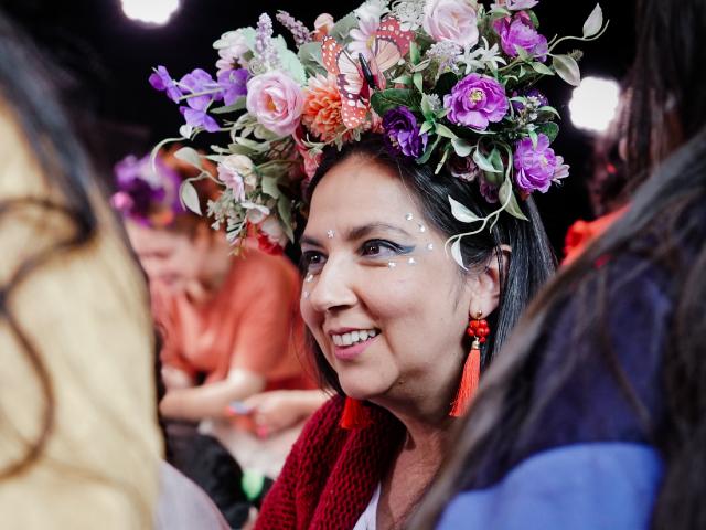 Mujeres integrantes de la hora del cuento